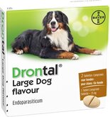 Drontal Large Dog Flavour Ontworming - Grote Hond - 2 tabletten