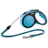 Flexi Rollijn New Comfort Koord M 5 m - Hondenriem - Blauw Tot20kg