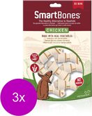 Smartbones Classic Bone Chews Kip - Hondensnacks - 3 x Mini