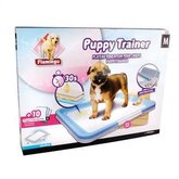 Karlie puppytrainer met 10 trainingsmatten