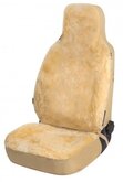 Autostoelhoes 1st. Schapenvacht Highback Beige Art. 20022