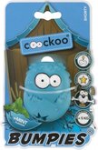 Bumpies shorty mint caribbean Blauw rubber hondenspeeltje maat s  9kg
