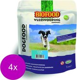 Biofood Vleesvoeding Compleet Lam - Hondenvoer - 4 x 7x90 g