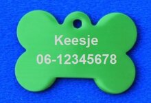 CombiCraft Penning / Hondenpenning Bot Groen - Medium