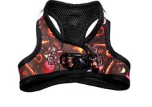 Frenkiez Step In Harness Coffee Sprinkles, Medium