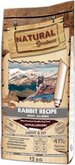 Natural greatness rabbit light & fit recipe hondenvoer 12 kg