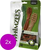 Whimzees Tandenborstel Xsmall - Hondensnacks - 2 x 48x6.4 cm