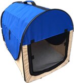 Topmast nylon bench Camper Blauw - Maat 4 - 81x56x66cm | stoffen bench | vouwbench | softbench