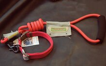 Touchdog - halsband met lijn rood