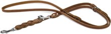 Beeztees Connex - Hondenriem - Leer - Cognac - 200 cm x 12 mm