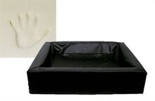 Bia bed hondenmand ortho 4 85x70x15cm zwart