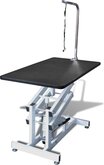 VidaXL Hydraulisch Verstelbare Honden Trimtafel Met Aanlijnoptie - 108 x 60 cm - Zwart