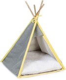 Beeztees Puppy Tipi Tent Aika - Hond - Grijs - 55x55x85 cm