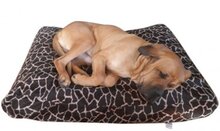 Topmast Hondenkussen Comfortbag Teddy Korrelvulling Giraffeprint 80x55cm