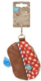 Lief! Poepzakhouder Met Poepzakjes Unisex Rood - 9 CM