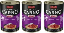 Gran Carno - Hondenvoer - Rund + Lam - 400g - per 3 stuks