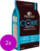 Wellness Core Grain Free Dog Ocean Zalm&Tonijn - Hondenvoer - 2 x 1.8 kg