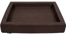 MaxxNobel - Hondenmand - Leer/Leatherlook - L - 80 x 70 cm - Donkerbruin