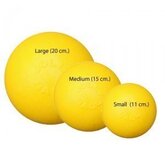 Jolly Bounce-n Play (8 inch) 20 cm geel