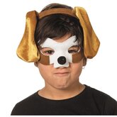Hond oogmasker met diadeem voor kids