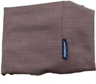 Dog's Companion Hoes hondenkussen - S - 70 x 50 cm - Chocolade bruin meubelstof
