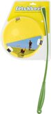 Fetchbee Frisbee met werpstok - Geel