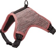 Adori Harnas Soft Flex Grijs&Roze - Hondenharnas - a 46-60 b 52-67x2.0 cm