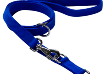 Adori Traininglijn Nylon Blauw - Hondenriem - 120-200X2.0 cm