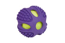 Rubber bal in bal paars