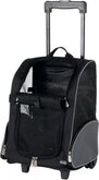 Trixie Reismand Trolley En Rugzak - Zwart/Grijs - 36 x 50 x 27 cm