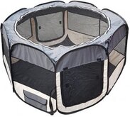 Topmast Puppyren Nylon Grijs - 8 hoekig