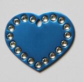 Hart Stras Klein Blauw
