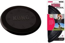 Kong Lichtspeelgoed Flyer Extreme - Hondenspeelgoed - 29,8 cm - Zwart
