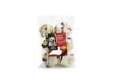 Delisnacks kauwknoop culinair Met zalm - 13 cm - Verpakt per 3 stuks.