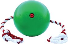 Tuggo Bal met Trektouw - Dierenspeelgoed - Groen - 25 cm
