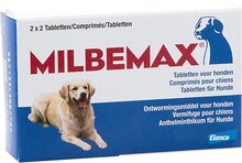 Milbemax Ontwormingsmiddel - Hond - 2x2 tabletten