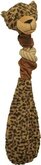 Pluche cheetah met touw en staart _55 cm