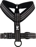 Hurtta tuig voor hondje y vorm padded gevoerd zwart 70 cm