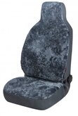 Autostoelhoes 1st. Schapenvacht Highback Antraciet Art. W20024