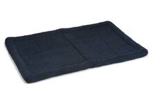 Hondenmand schapenvacht blauw 121x76x9 cm