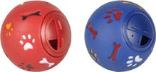Flamingo Tarvos Snackbal - Hondenspeelgoed - 11 cm - Rood;Blauw