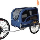 Topmast Hondenfietskar - Fietskar -Hondenaanhanger XL Blauw