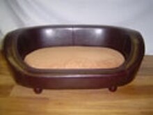 Dogbed Hondenbank Oxford II Medium chestnut