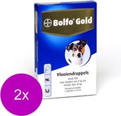 Bolfo Gold Hond 100 - Anti vlooienmiddel - 2 x 2 stuks 4 - 10 Kg