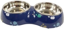 Lief! Boys Dubbel - Voerbak - Blauw - 27 cm x 14 cm x 5 cm 3 varianten