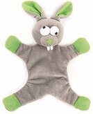 Happy pet freaky flatliner pluche konijn grijs / groen