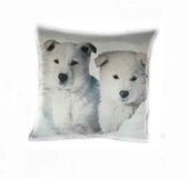 Sierkussen poolhonden thema dieren