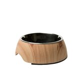 Adori Hondenvoerbak Wood Houtnerf - Hondenvoerbak - Ø 14.25x3.75 cm