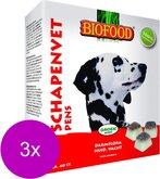 Biofood Schapenvet bonbons met Pens - Hond - Voedingssupplement -  3 x 40 bonbons