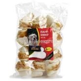 DeliSnacks kauwknoop kip hondensnack - 3 stuks - 13 cm